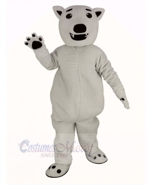 White Bear Mascot Costume