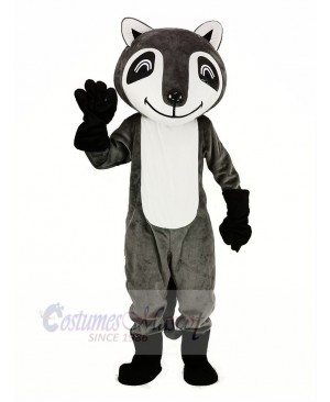 Gray Raccoon Mascot Costume Animal