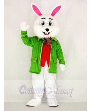 Realistic Wendell Green Easter Bunny Rabbit Mascot Costume Cartoon 