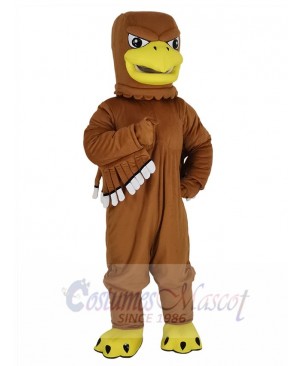 Fierce Brown Eagle Mascot Costume Animal