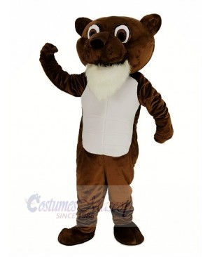 Corby Power Cat Cougar Mascot Costume Animal