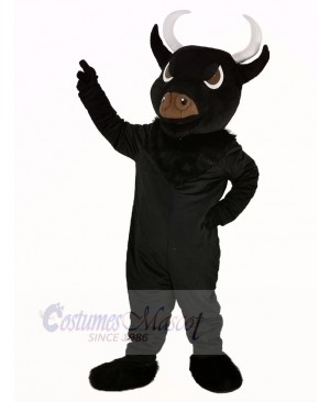 Black Bull Mascot Costume Adult