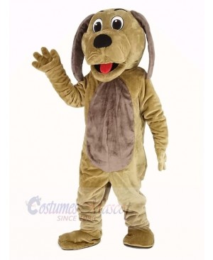 Dog with Brown Belly Mascot Costume