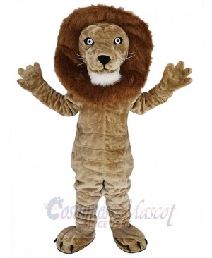 Power Muscles Lion Mascot Costume Animal