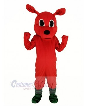 Red Kangaroo Mascot Costume Animal