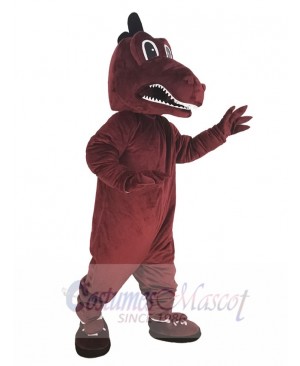 Red Dragon Athlete Mascot Costume Animal