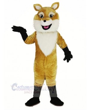 Brown Fox Mascot Costume Animal