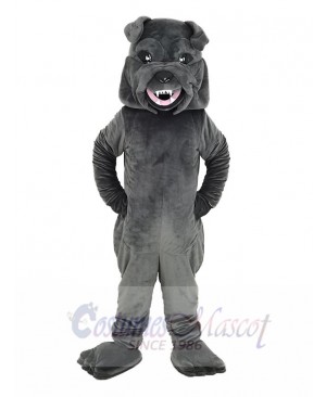 Black SharPei Dog Mascot Costume Animal