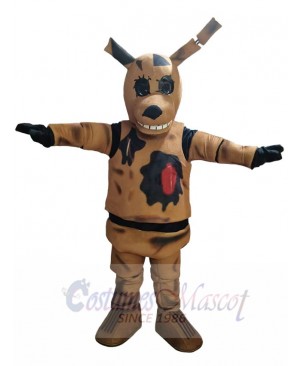 Brown Bunny Mascot Costume Five Nights at Freddy's Toys Cartoon