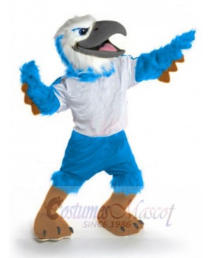 Grey Beak Eagle Mascot Costume Animal