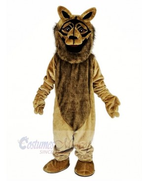 Brown German Shepherd Dog Mascot Costume