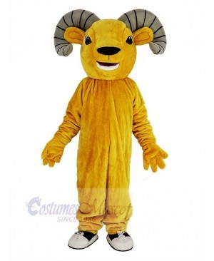 Light Brown Sport Ram Mascot Costume Animal