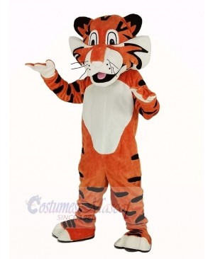 Lightweight Orange Tiger Mascot Costume Animal