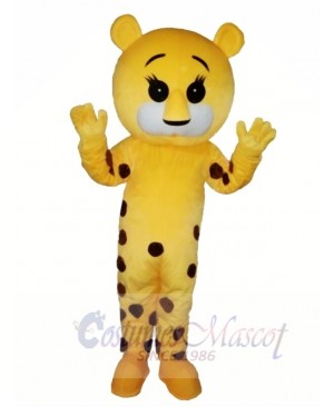 Spotted Tiger Mascot Costume For Adults 