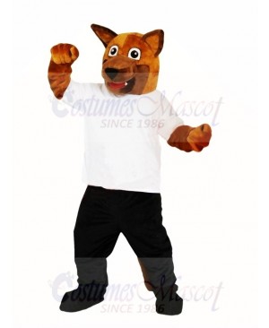 Brown Dog Mascot Costume Free Shipping 