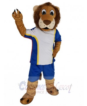 College Sport Lion Mascot Costume Animal
