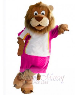 Funny Sport Lion Mascot Costume Animal