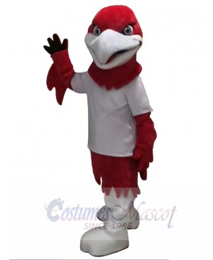 Fierce Red Eagle Mascot Costume For Adults Mascot Heads