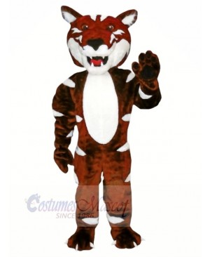 Dark Brown Wild Cat Mascot Costumes Animal