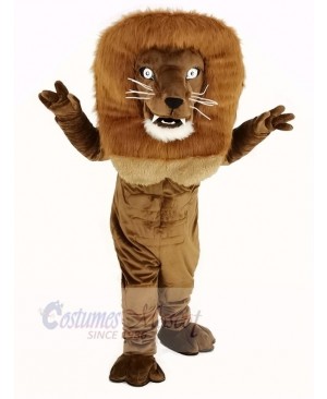 Strong Power Lion Mascot Costume Adult