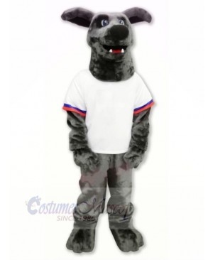 Whippet Dog in T-shirt Mascot Costumes Cartoon