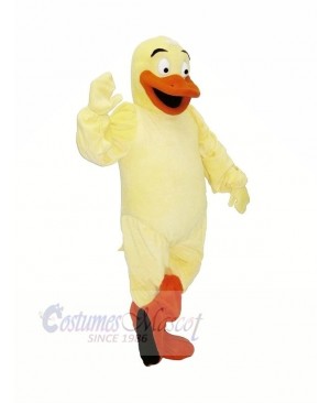 Funny Yellow Duck Mascot Costumes Cartoon