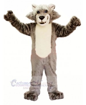 Gray Wolf Adult Mascot Costumes Cartoon
