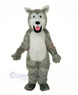 Little Gray Wolf Mascot Costumes Cartoon