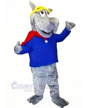 Sport Wolf with Big Nose Mascot Costumes Cartoon