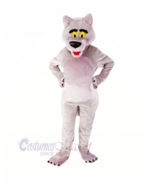 Good Quality Grey Wolf Mascot Costumes Cartoon	