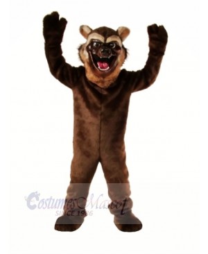 Strong Wolverine Mascot Costumes Cartoon