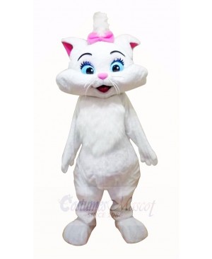 Wonderful Cat with Blue Eyes Mascot Costumes Cartoon