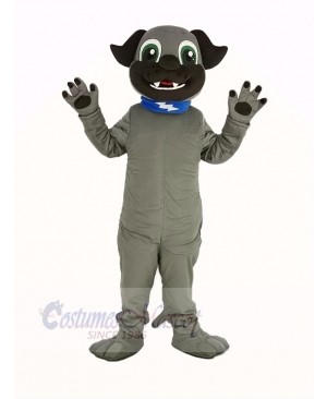 Gray Puppy Dog Mascot Costume