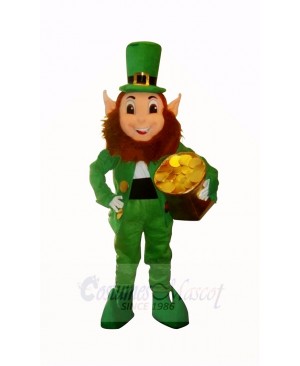 Funny Elf Goblin Leprechaun Mascot Costume Cartoon