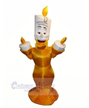 Funny Character Lumiere Mascot Costume Cartoon	