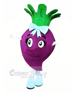 Beet Vegetable Mascot Costume Cartoon	