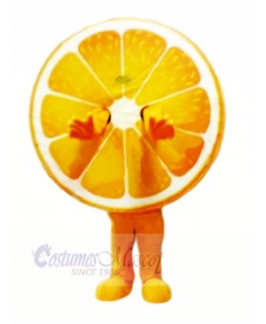 Juicy Orange Mascot Costume Cartoon