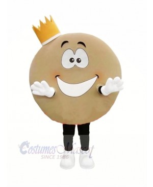 Cute Pancake Mascot Costume Cartoon