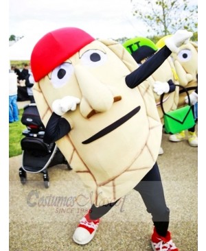 Funny Pierogi Mascot Costume Cartoon