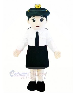 Air Hostess Mascot Costume People