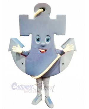 Funny Anchor Mascot Costume Cartoon	