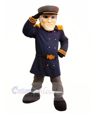 Cool Admiral Dave Mascot Costume People