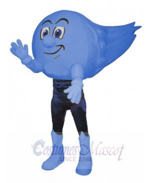 Columbia Blue Comet Mascot Costume Cartoon