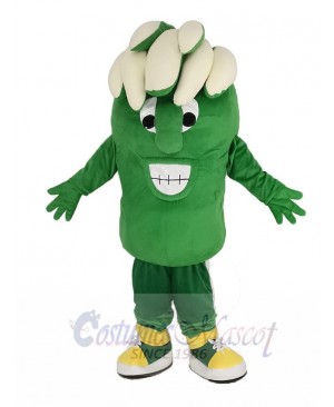 Funny Green Wave Mascot Costume