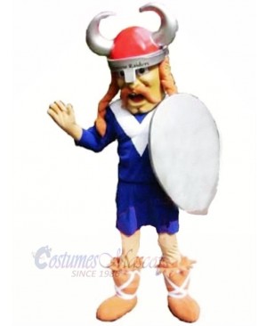 Cool Viking Mascot Costume Cartoon	