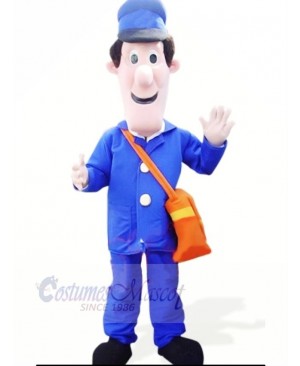 Postman with Big Nose Mascot Costume People