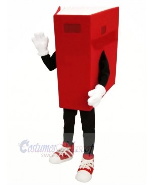 Red Book Mascot Costume Cartoon	