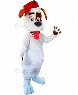 Christmas Puppy Dog Mascot Costume Cartoon	