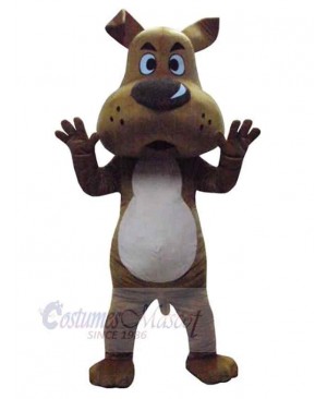 Cheap Brown Hound Dog Mascot Costume Animal