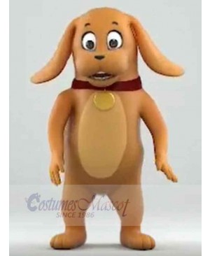 Amazing Brown Dog Mascot Costume Animal